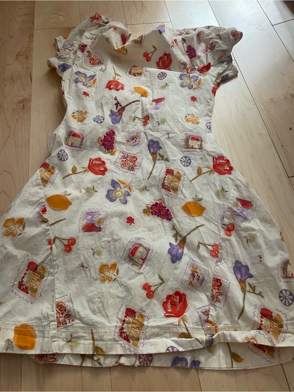 Free People Oakley Mini Dress in Fruit Floral